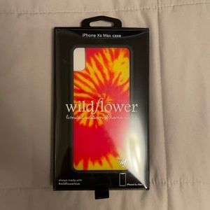 Tie Dye Wildflower Case for iPhone XS Max